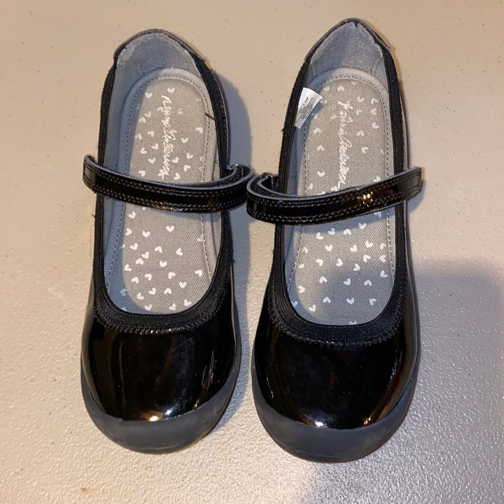 Hanna Andersson girls size 1.5 Mary Jane black shoes